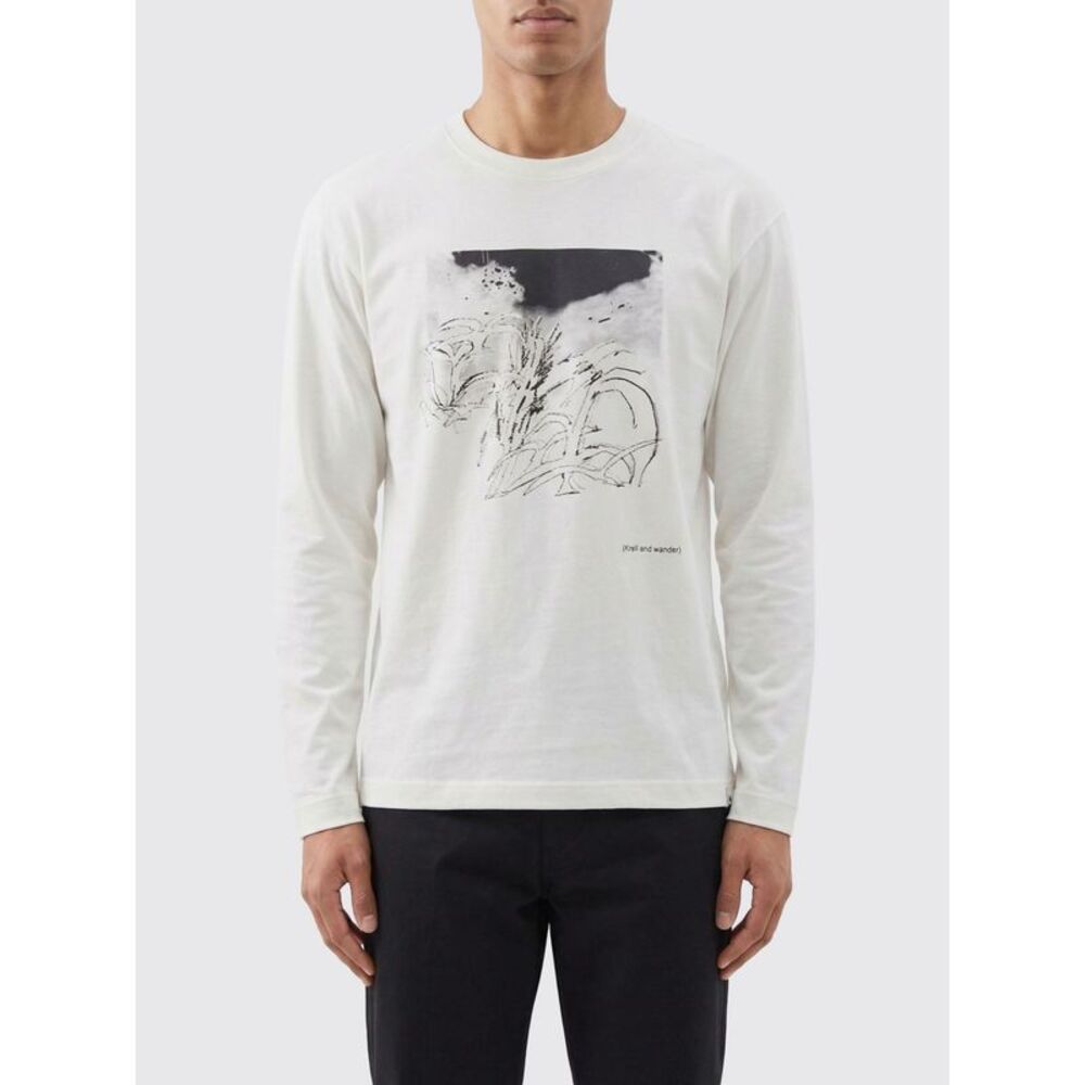 And Wander Sweatshirt Men White